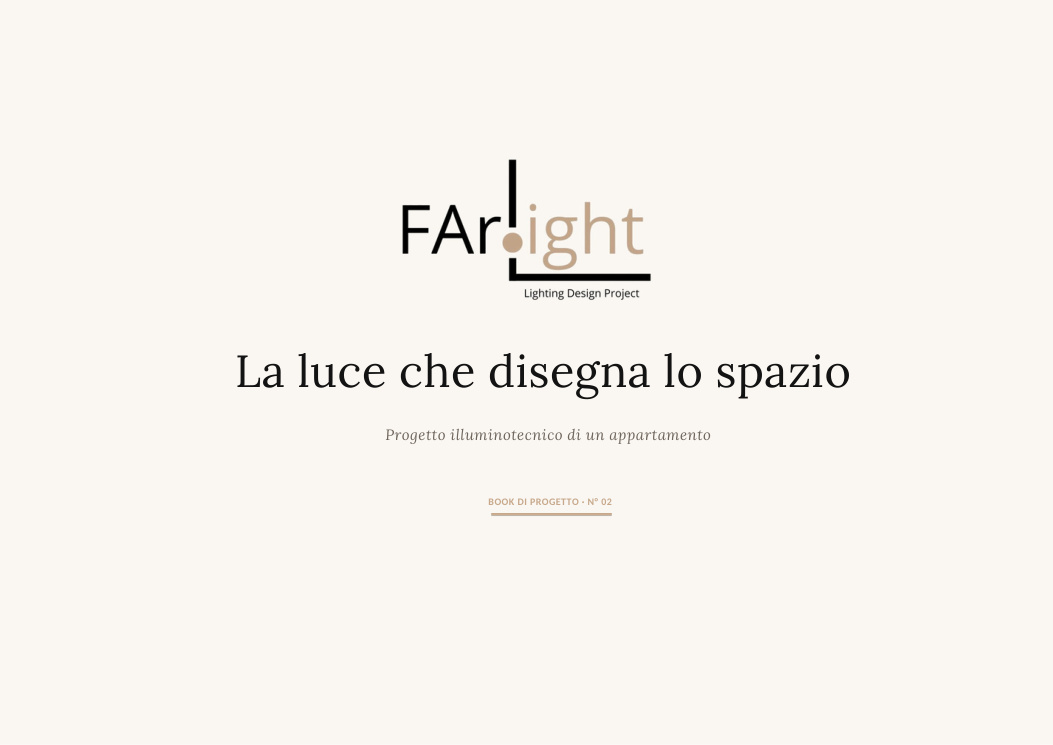 BOOK LIGHTING PROJECT-Residenza Rossi — pagina 1