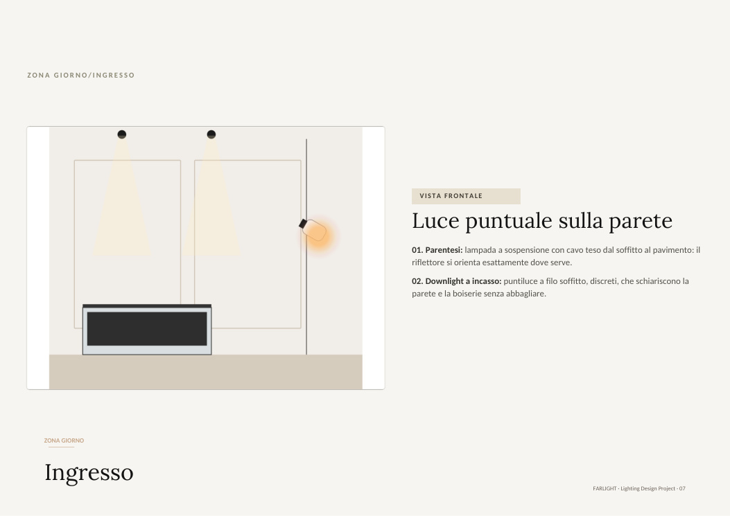 BOOK LIGHTING PROJECT-Residenza Rossi — pagina 4