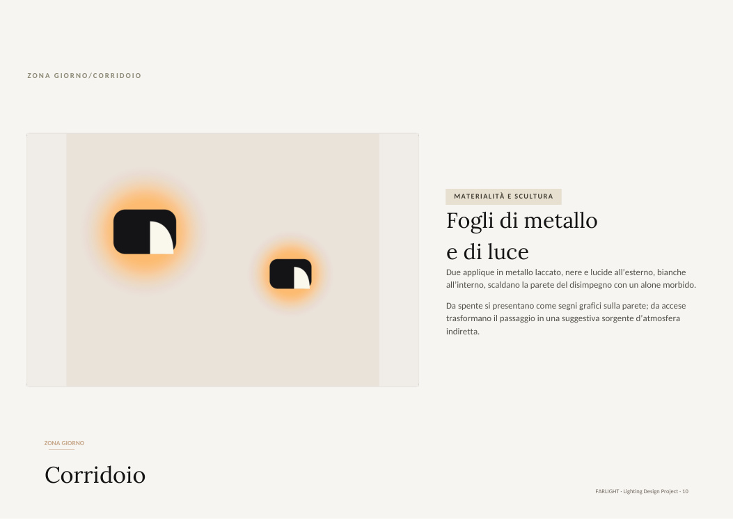 BOOK LIGHTING PROJECT-Residenza Rossi — pagina 8