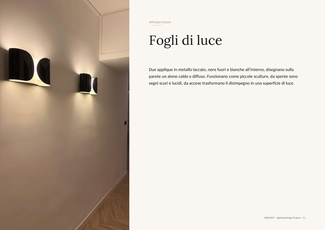 BOOK LIGHTING PROJECT-Residenza Rossi — pagina 9